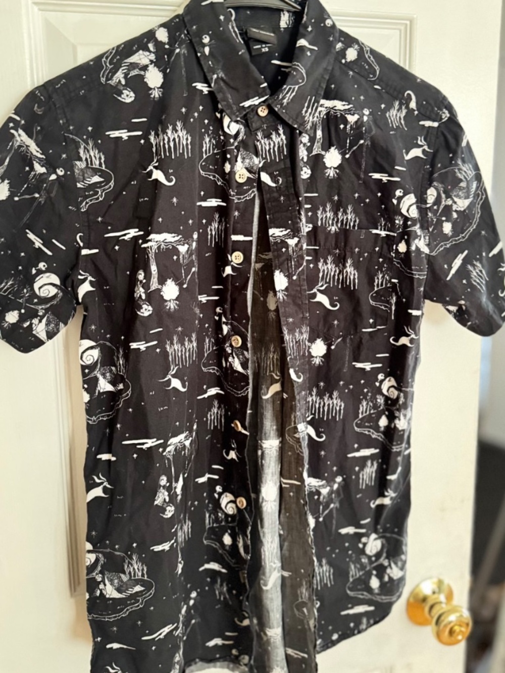 Nightmare Before Christmas Black Shirt 1